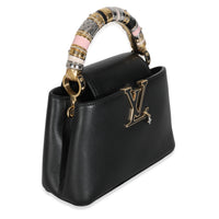 Black Taurillon Mini Capucines