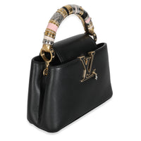 Black Taurillon Mini Capucines