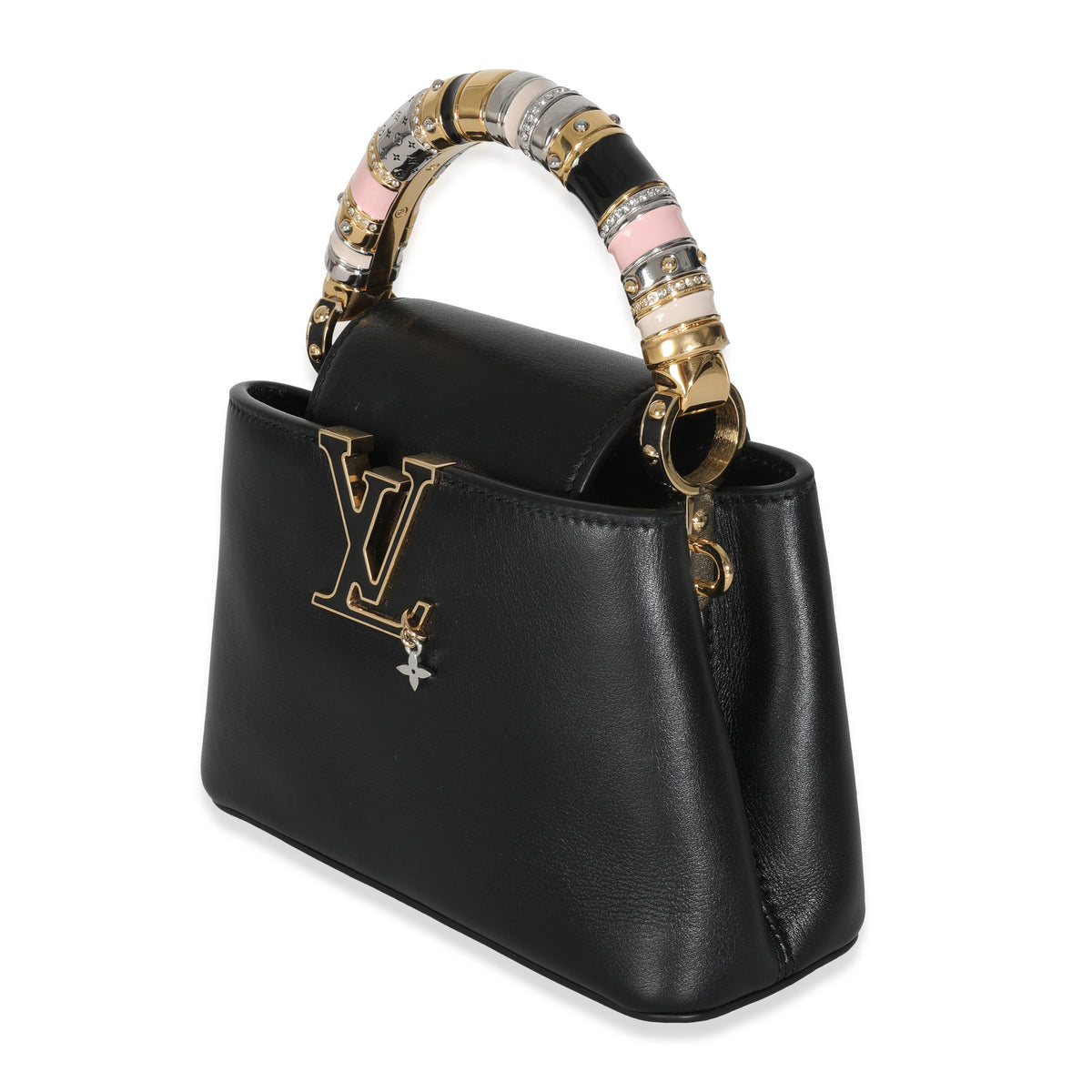 Black Taurillon Mini Capucines