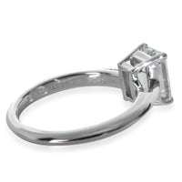 1.33 ct Emerald Diamond Engagement Ring