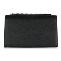 Black Grain De Poudre Monogram Monochrome Medium Kate Satchel