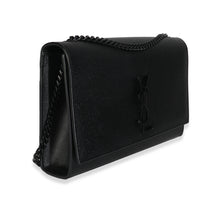 Black Grain De Poudre Monogram Monochrome Medium Kate Satchel