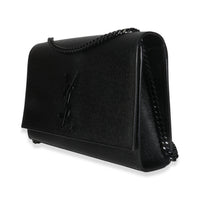 Black Grain De Poudre Monogram Monochrome Medium Kate Satchel