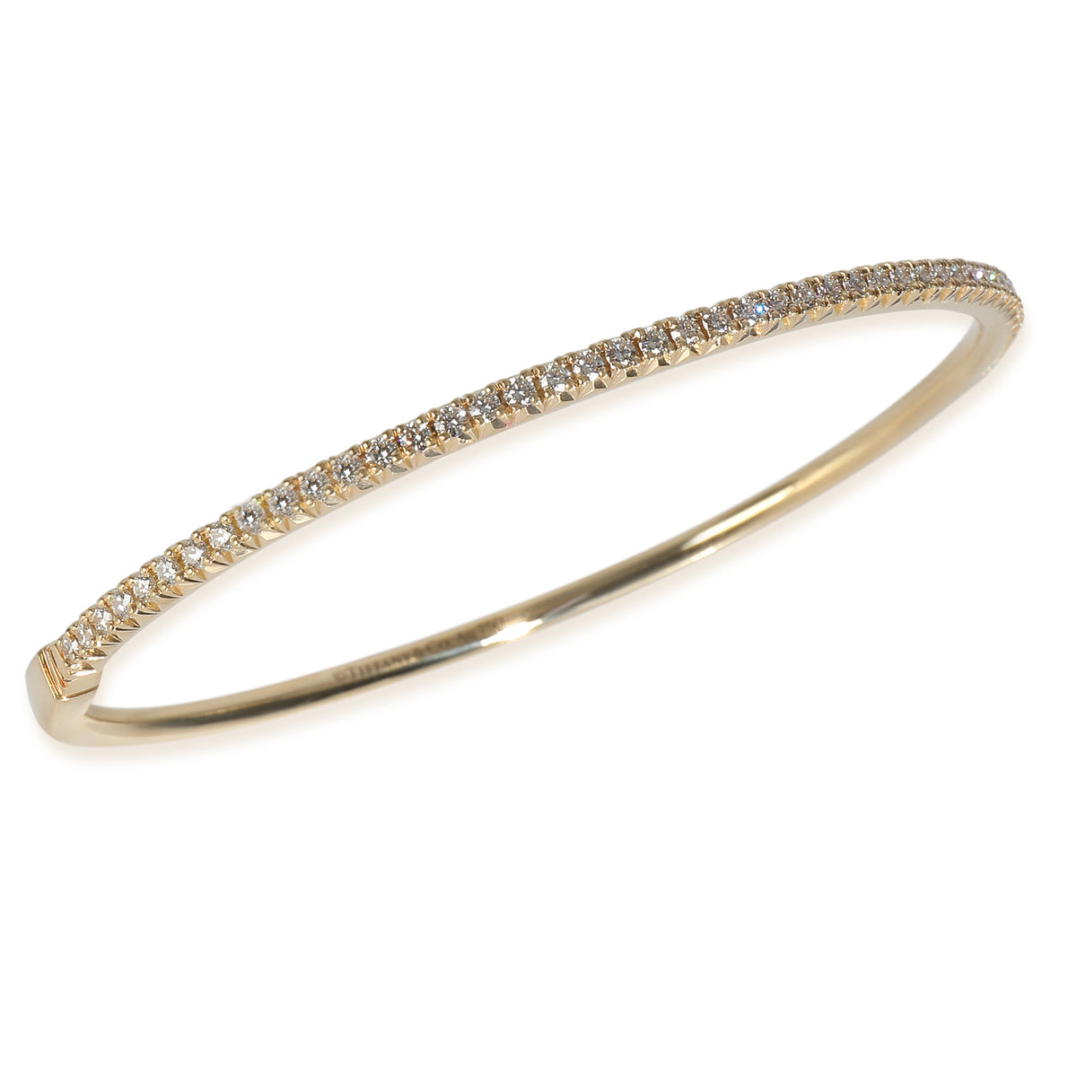 Yellow Gold Diamond Metro Bracelet