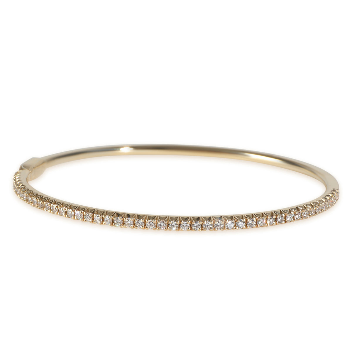 Yellow Gold Diamond Metro Bracelet