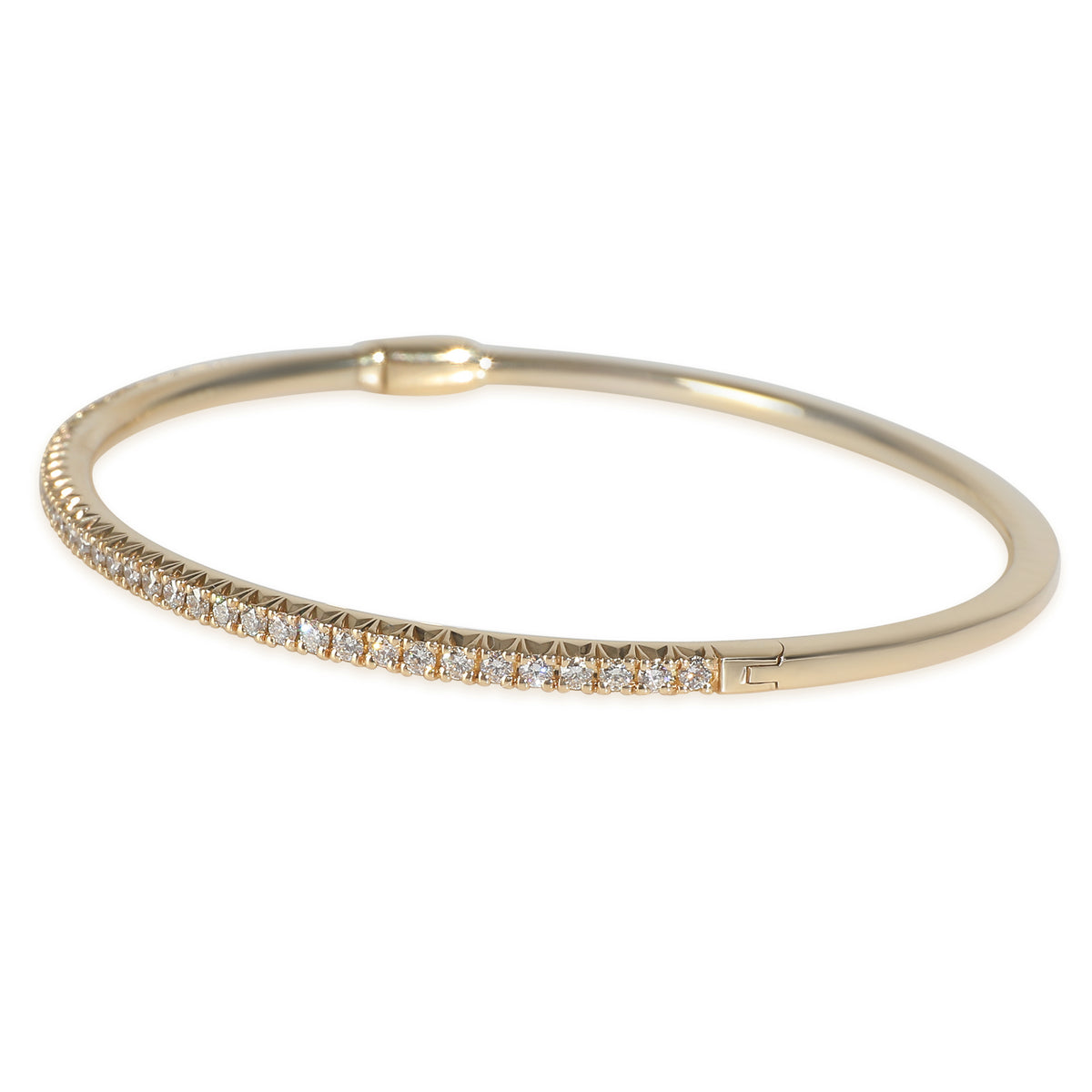 Yellow Gold Diamond Metro Bracelet