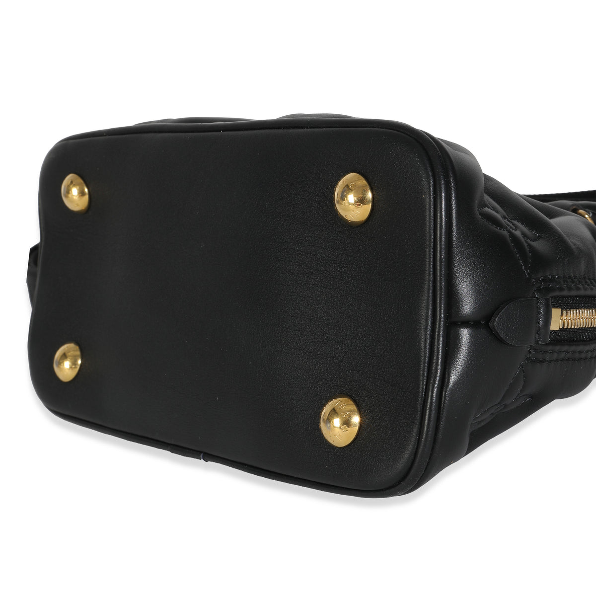 Black Bubblegram Calfskin Alma BB