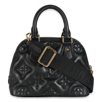 Black Bubblegram Calfskin Alma BB