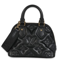 Black Bubblegram Calfskin Alma BB
