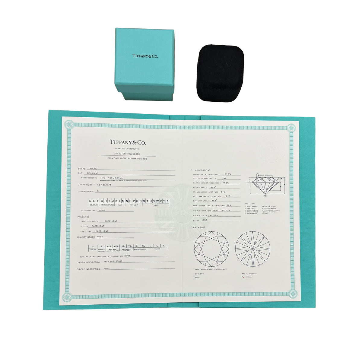 1.87 ct Round Brilliant Diamond Channel Set Engagement Ring