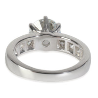1.87 ct Round Brilliant Diamond Channel Set Engagement Ring