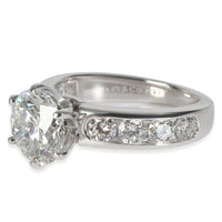 1.87 ct Round Brilliant Diamond Channel Set Engagement Ring