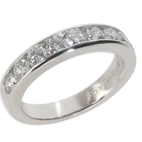 Platinum Diamond Channel Set Band