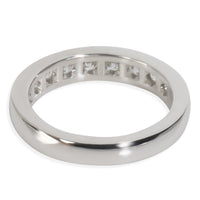 Platinum Diamond Channel Set Band