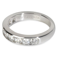 Platinum Diamond Channel Set Band