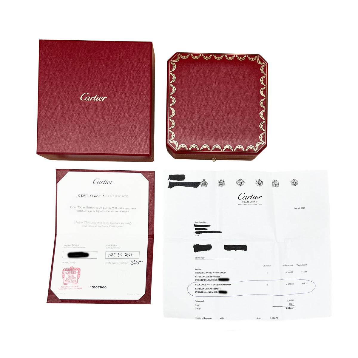 White Gold Diamond Juste Un Clou Pendant