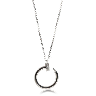 White Gold Diamond Juste Un Clou Pendant