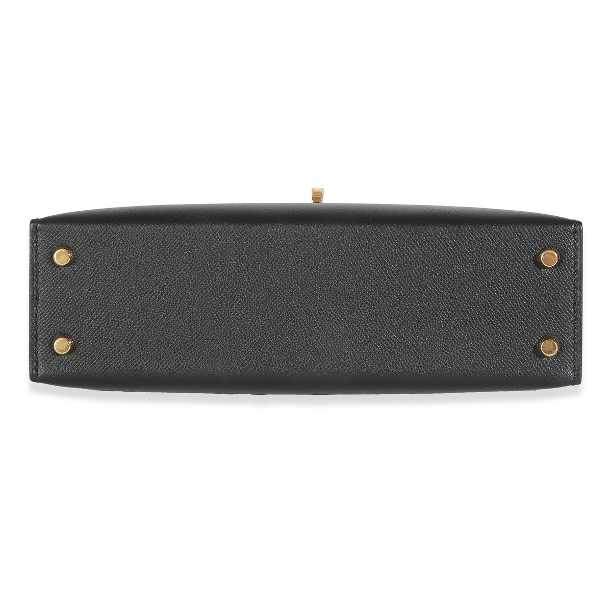 Black Madame Calfskin Shiny Alligator Sellier Mini Kelly II 20 GHW