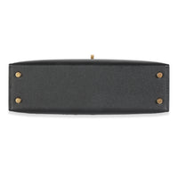 Black Madame Calfskin Shiny Alligator Sellier Mini Kelly II 20 GHW