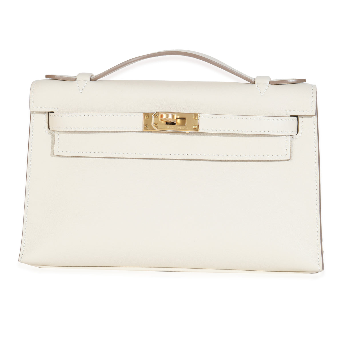 Craie Swift Kelly Pochette Clutch GHW