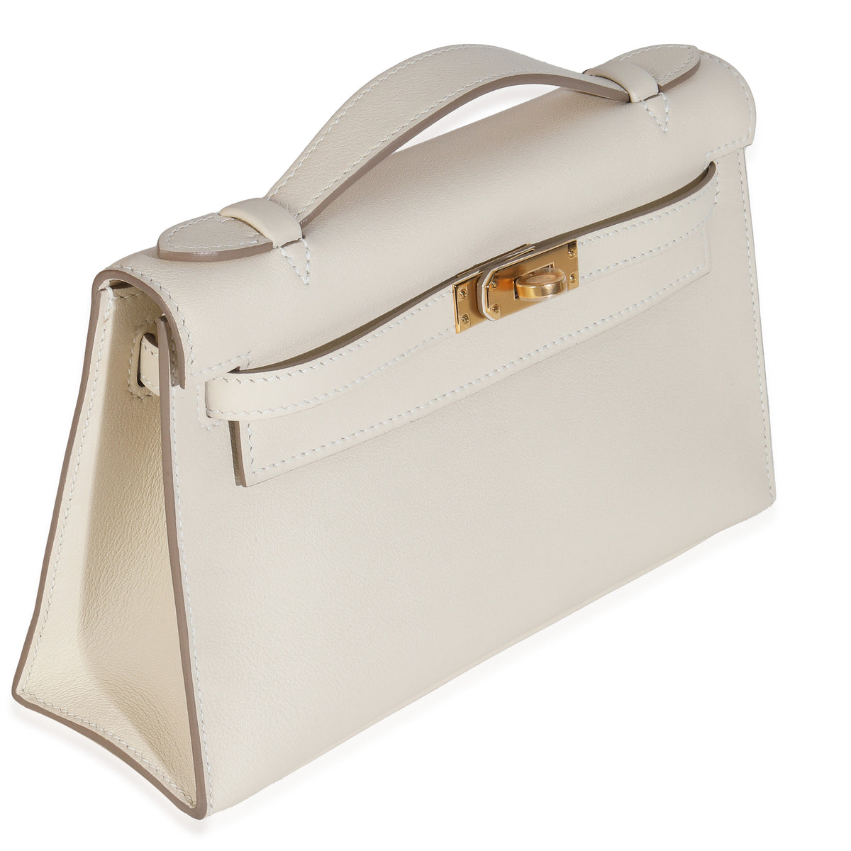 Craie Swift Kelly Pochette Clutch GHW