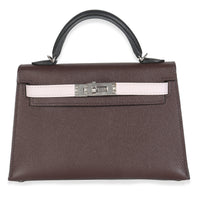 Tri Colour Rouge Sellier Mauve Pale Caban Epsom Sellier Mini Kelly II 20