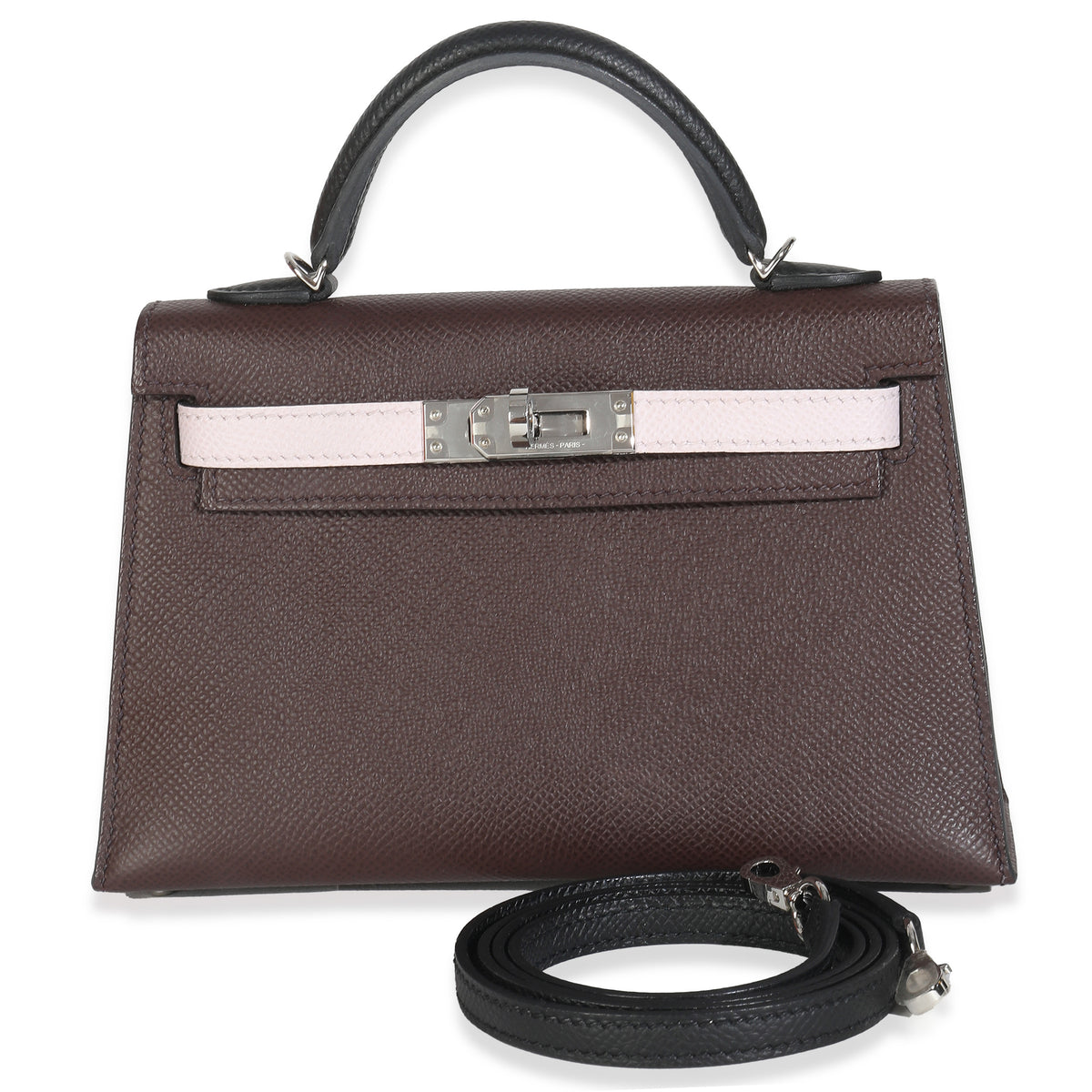 Tri Colour Rouge Sellier Mauve Pale Caban Epsom Sellier Mini Kelly II 20