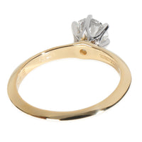 0.84 ct Round Brilliant Diamond Engagement Ring