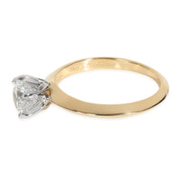 0.84 ct Round Brilliant Diamond Engagement Ring