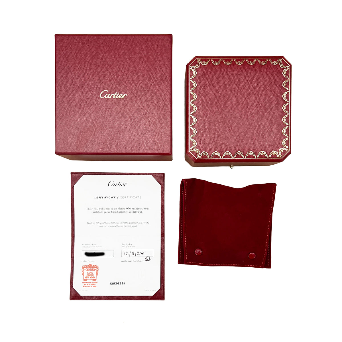 White Gold  Medium Model Love Bracelet