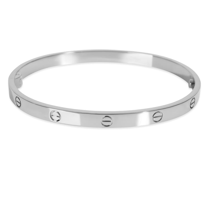 White Gold  Medium Model Love Bracelet