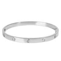 White Gold  Medium Model Love Bracelet