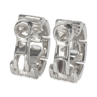 White Gold Diamond Maillon Panthere Earrings