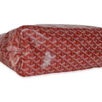 Red Goyardine Canvas Boheme PM