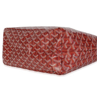 Red Goyardine Canvas Boheme PM