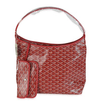 Red Goyardine Canvas Boheme PM