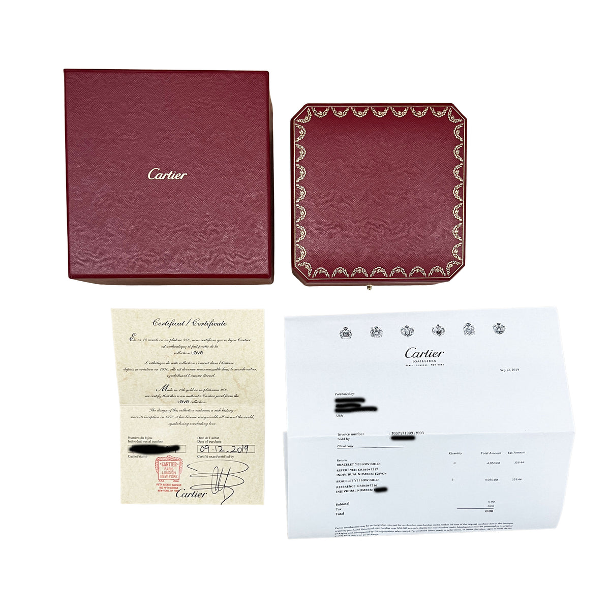 Yellow Gold  Small Model Love Bracelet