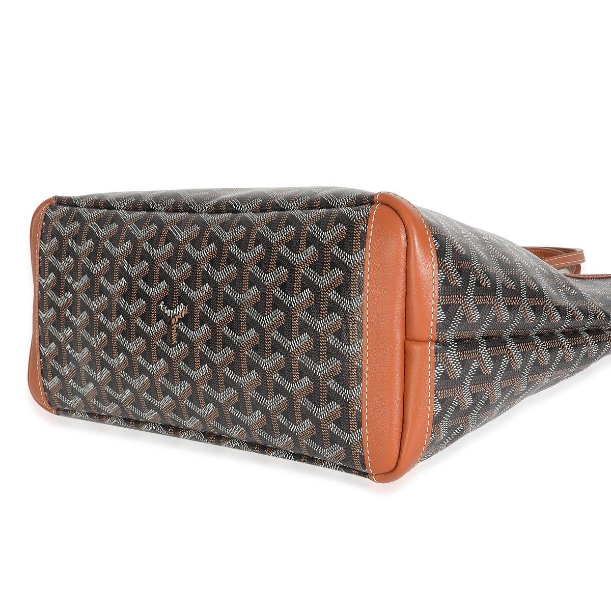 Gold Black Goyardine Canvas Artois PM