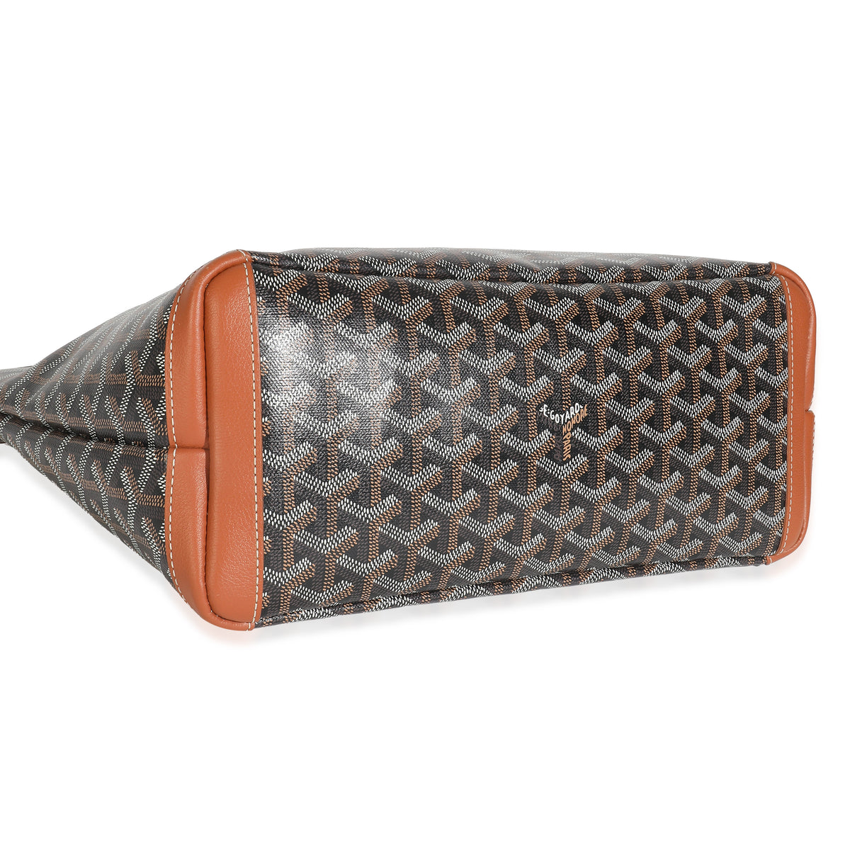 Gold Black Goyardine Canvas Artois PM