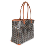 Gold Black Goyardine Canvas Artois PM