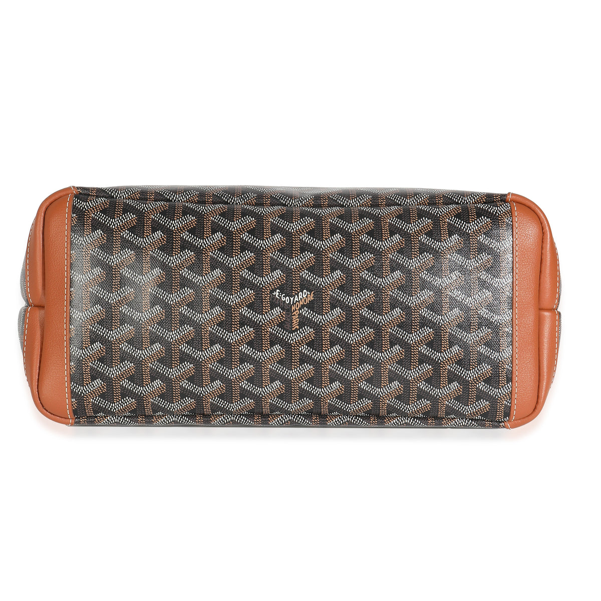 Gold Black Goyardine Canvas Artois PM