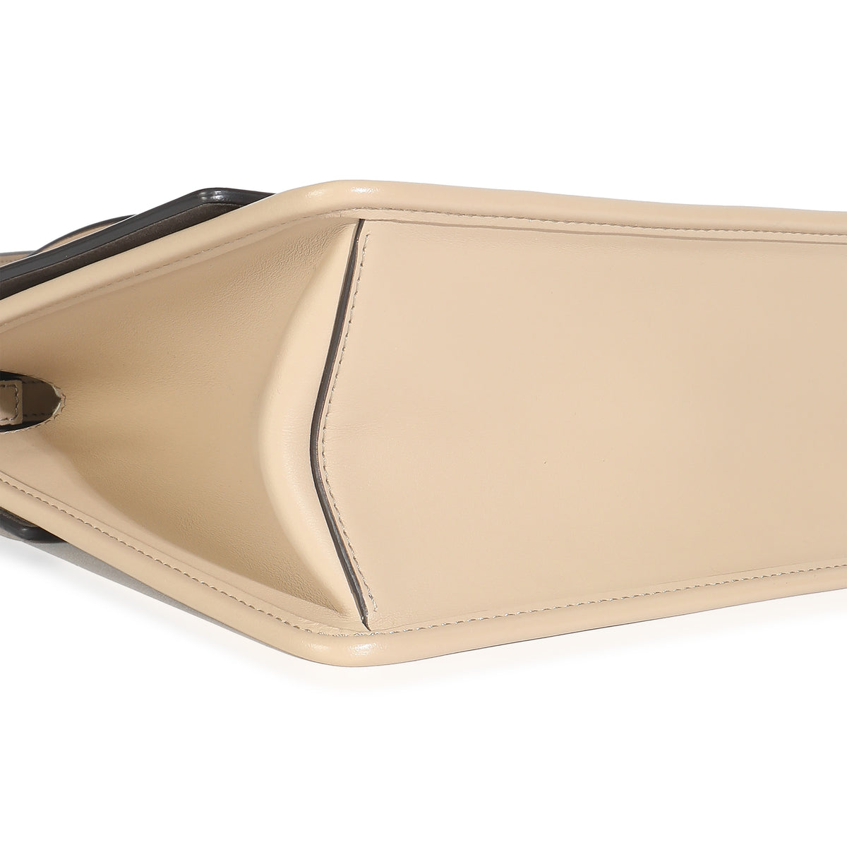 Beige Vitello Century Opaco F is Fendi Kan I Shoulder Bag