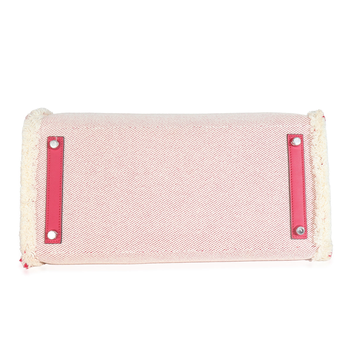 Framboise Ecru Swift Twill H Fray Fray Birkin 35 PHW