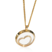 Yellow Gold Diamond Happy Spirit Pendant