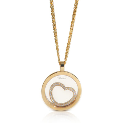 Yellow Gold Diamond Happy Spirit Pendant