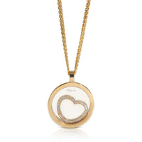 Yellow Gold Diamond Happy Spirit Pendant