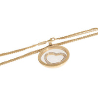 Yellow Gold Diamond Happy Spirit Pendant