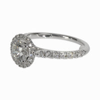 0.9 ct Round Brilliant Diamond Destinee Engagement Ring