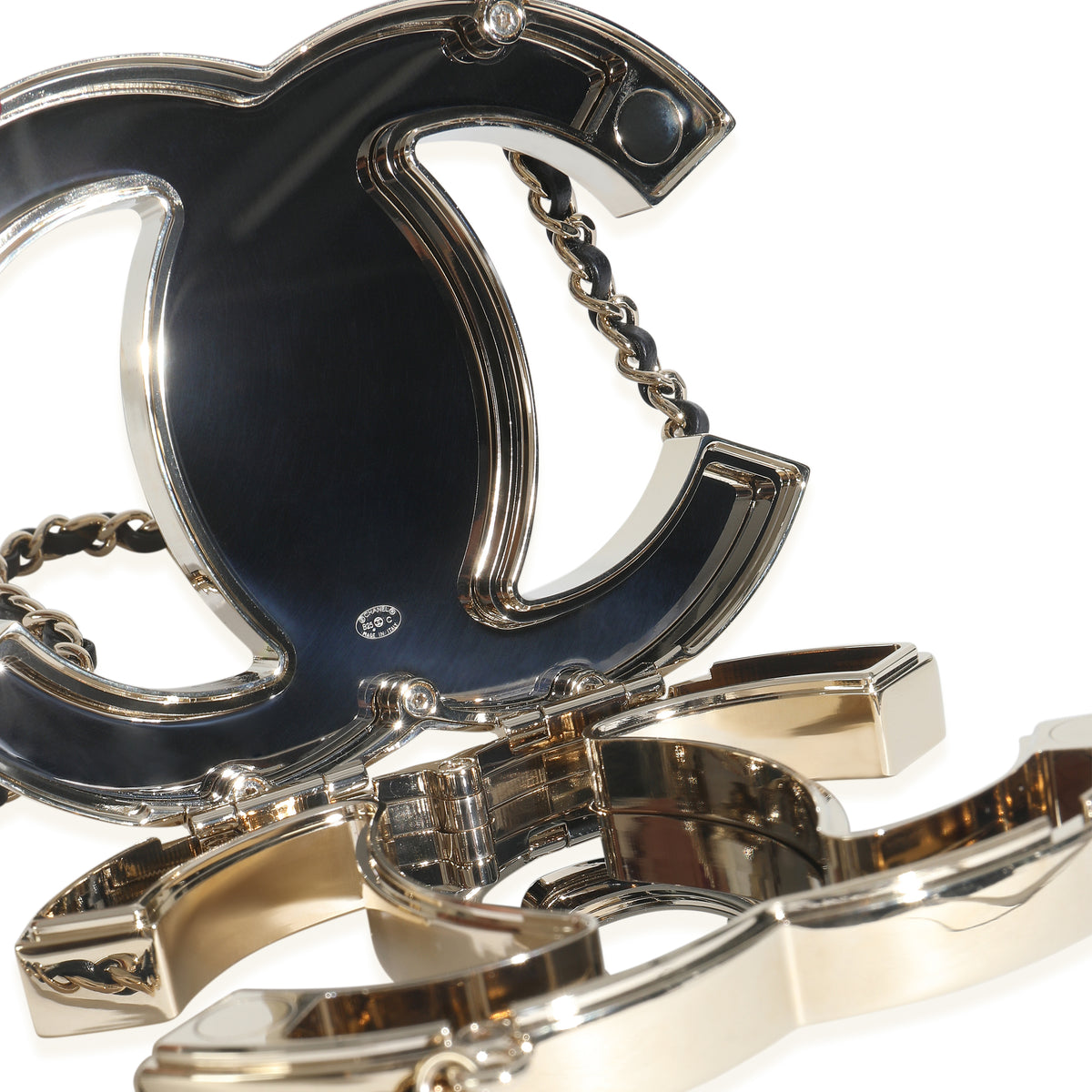 Gold-Plated  2025 Vanity With Chain Long Necklace