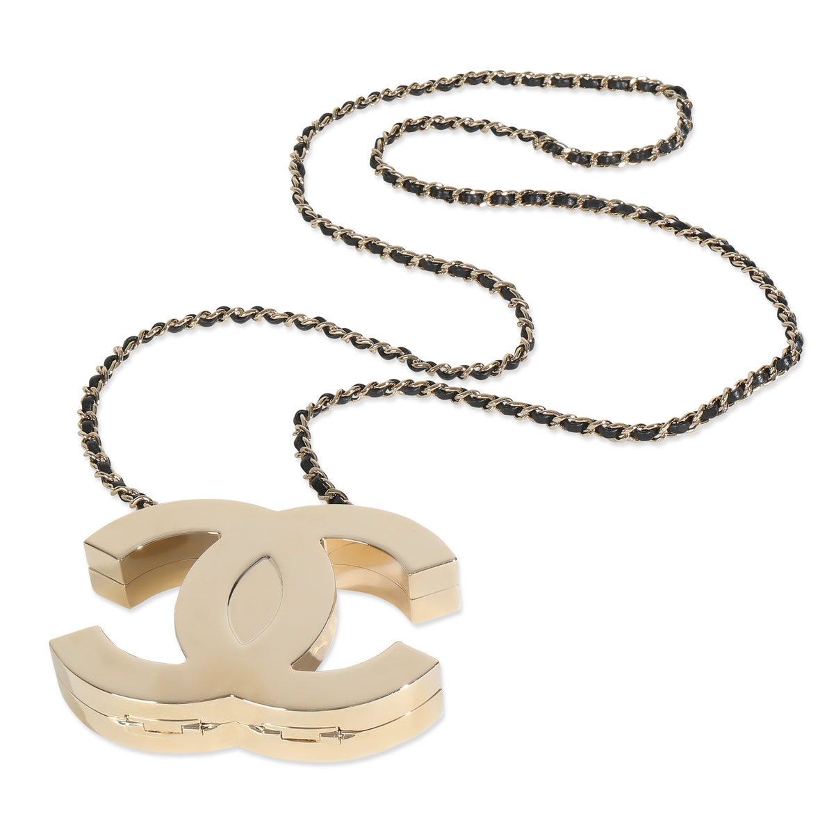 Gold-Plated  2025 Vanity With Chain Long Necklace